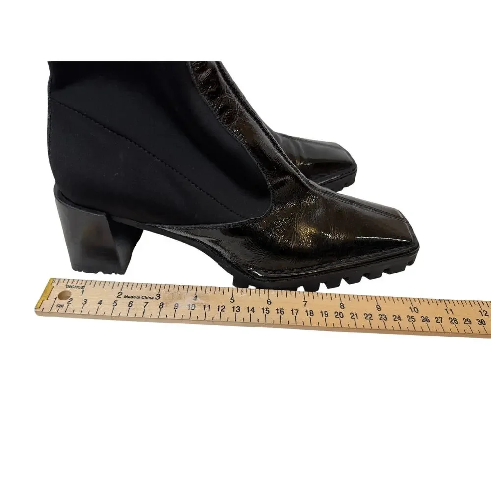 Asos Design Remix Premium Black Sock Boots US 7 and UK 5